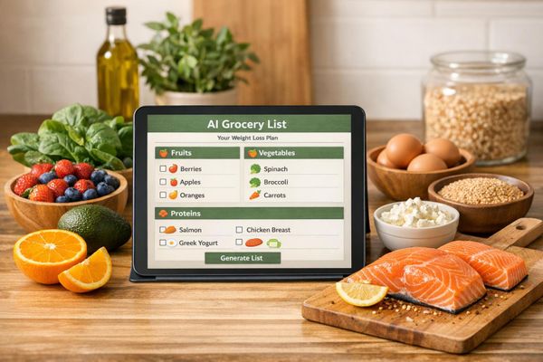 AI Grocery Lists for Weight Loss Diets: Guide 2025