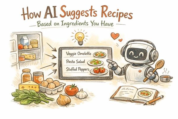 How AI Suggests Recipes Based on Ingredients You Have