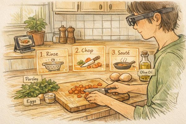 How AR Makes Social Media Recipes Easier