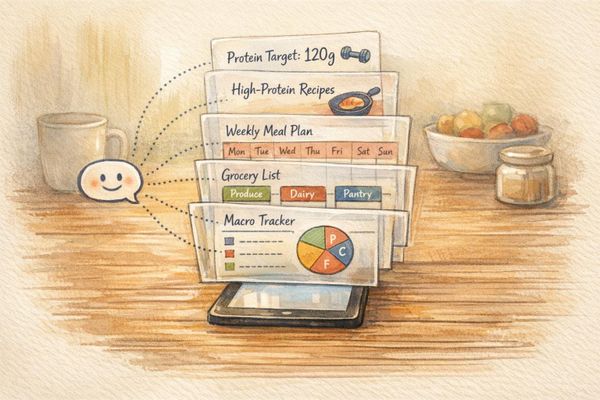 How to Plan High-Protein Meals with AI