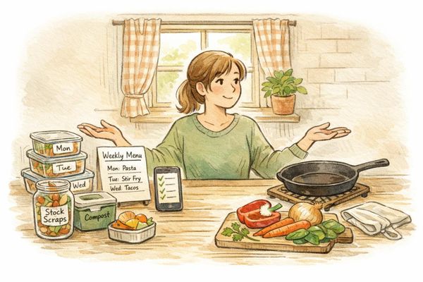 Meal Planning vs. Improvising: Reducing Food Waste