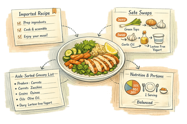 How AI Helps Plan Low FODMAP Meals