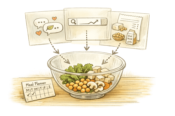 How AI Predicts Vegan Recipe Trends