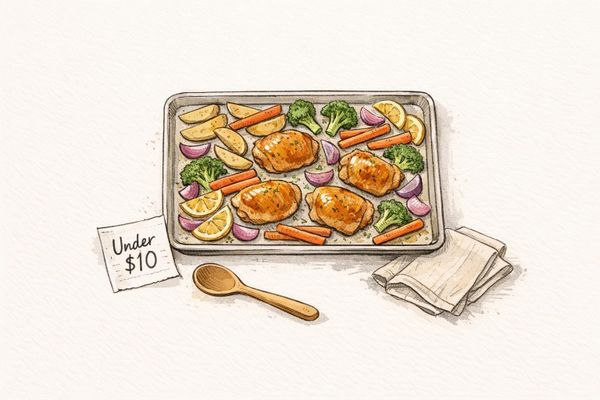 Budget-Friendly Sheet Pan Dinners Under $10