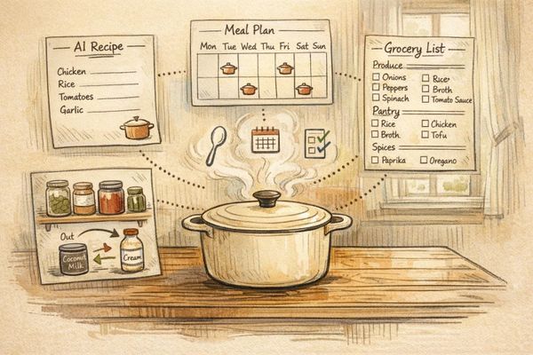 How AI Helps Plan One-Pot Dinners
