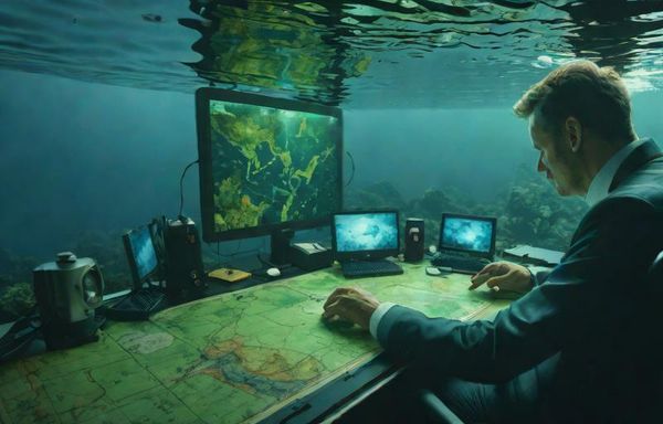 Gas flood sinks canal crisis