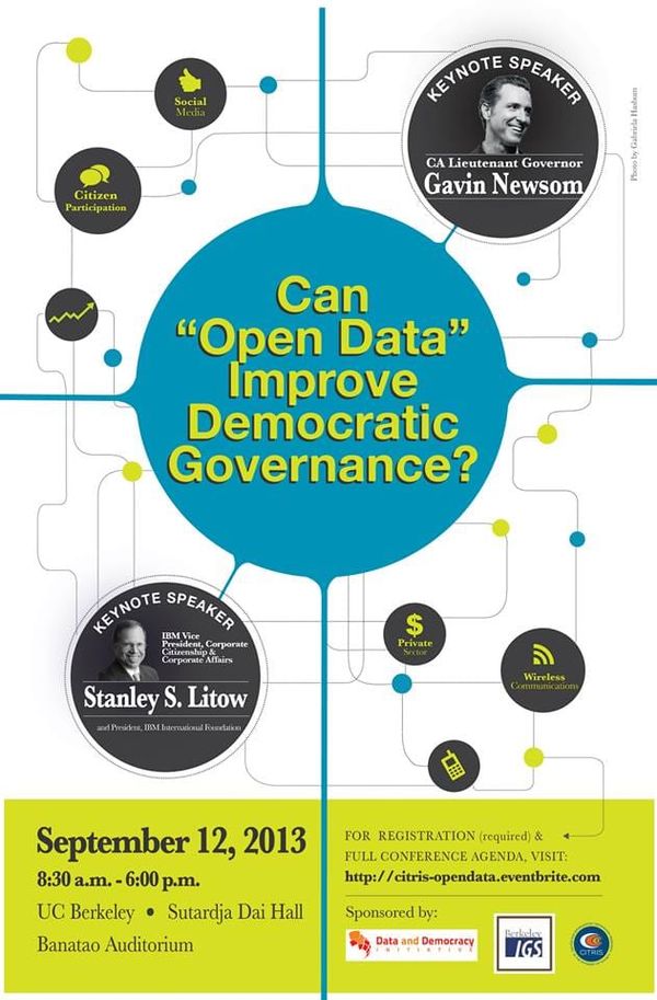 Can "open data" improve democratic governance?