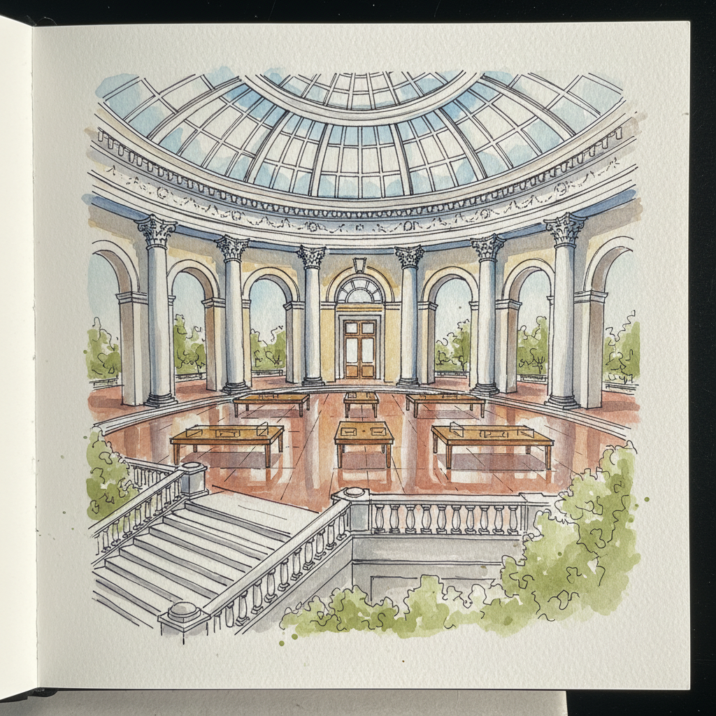 Apple Carnegie Library, Washington, DC, USA Loose & airy