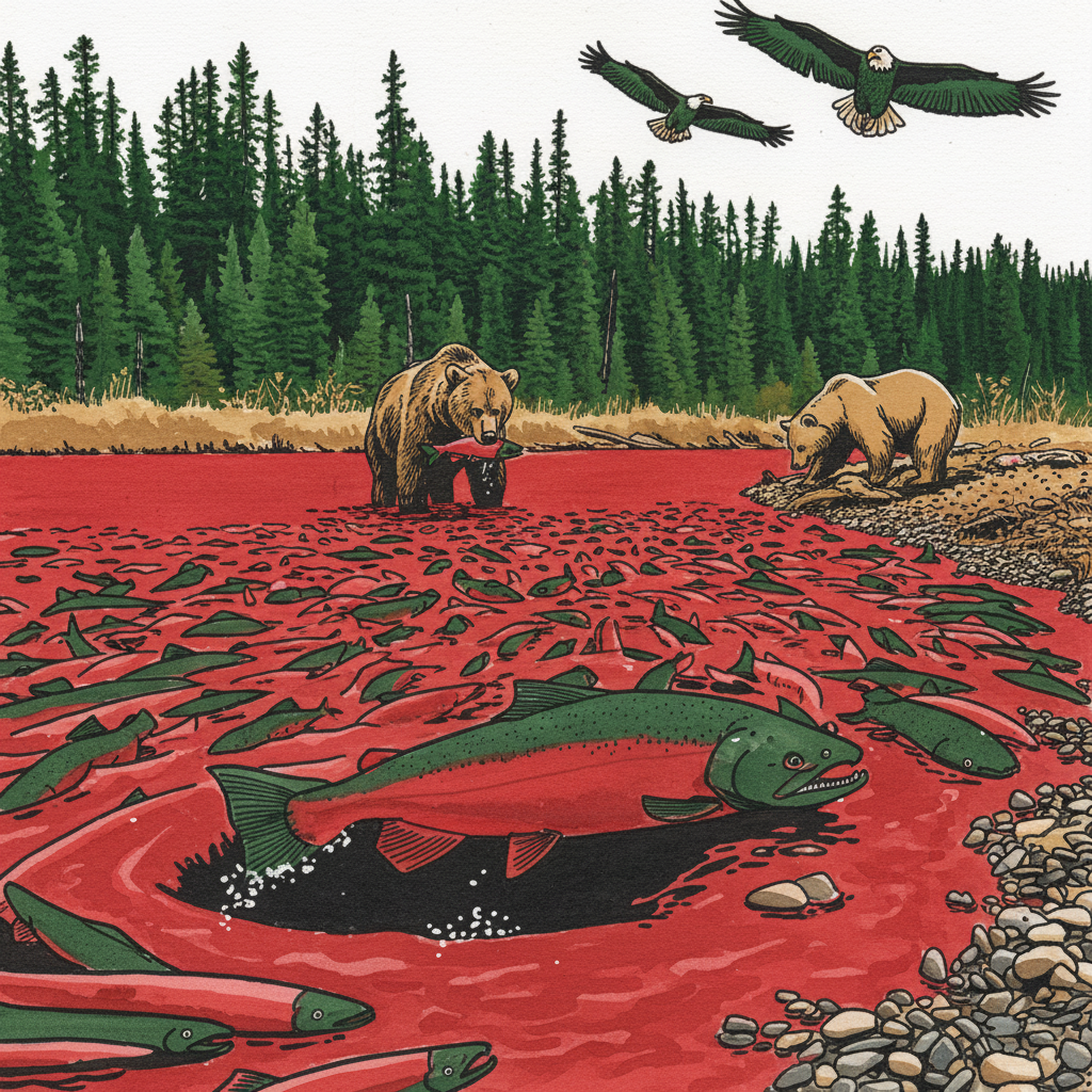 Sockeye salmon Alternative interpretation
