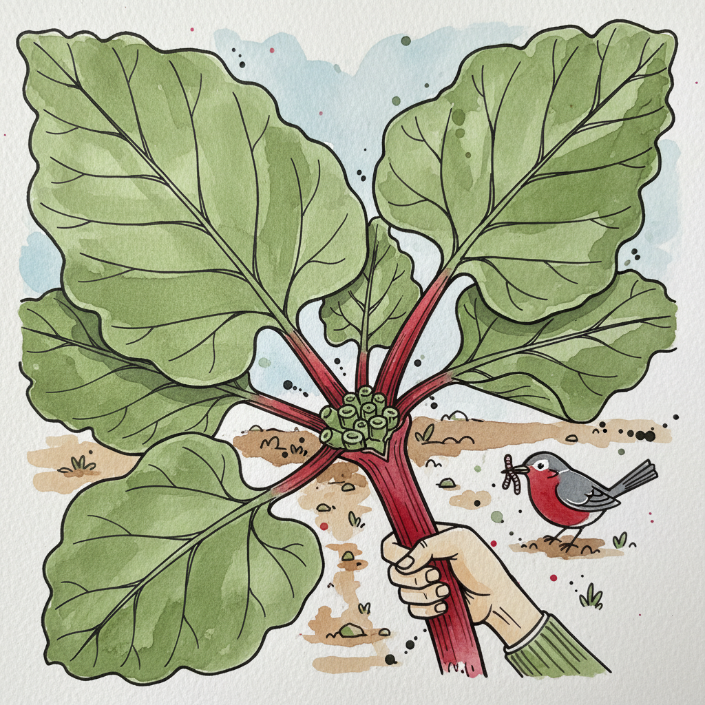 Rhubarb Alternative interpretation
