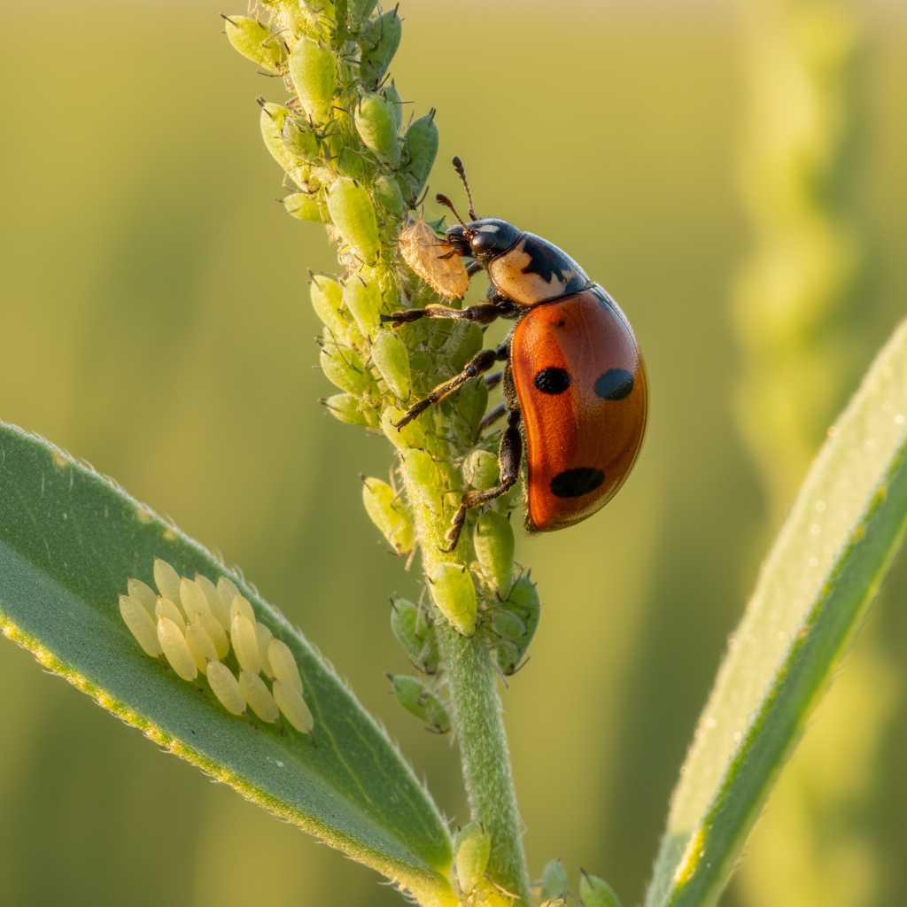 Convergent lady beetle photo reference