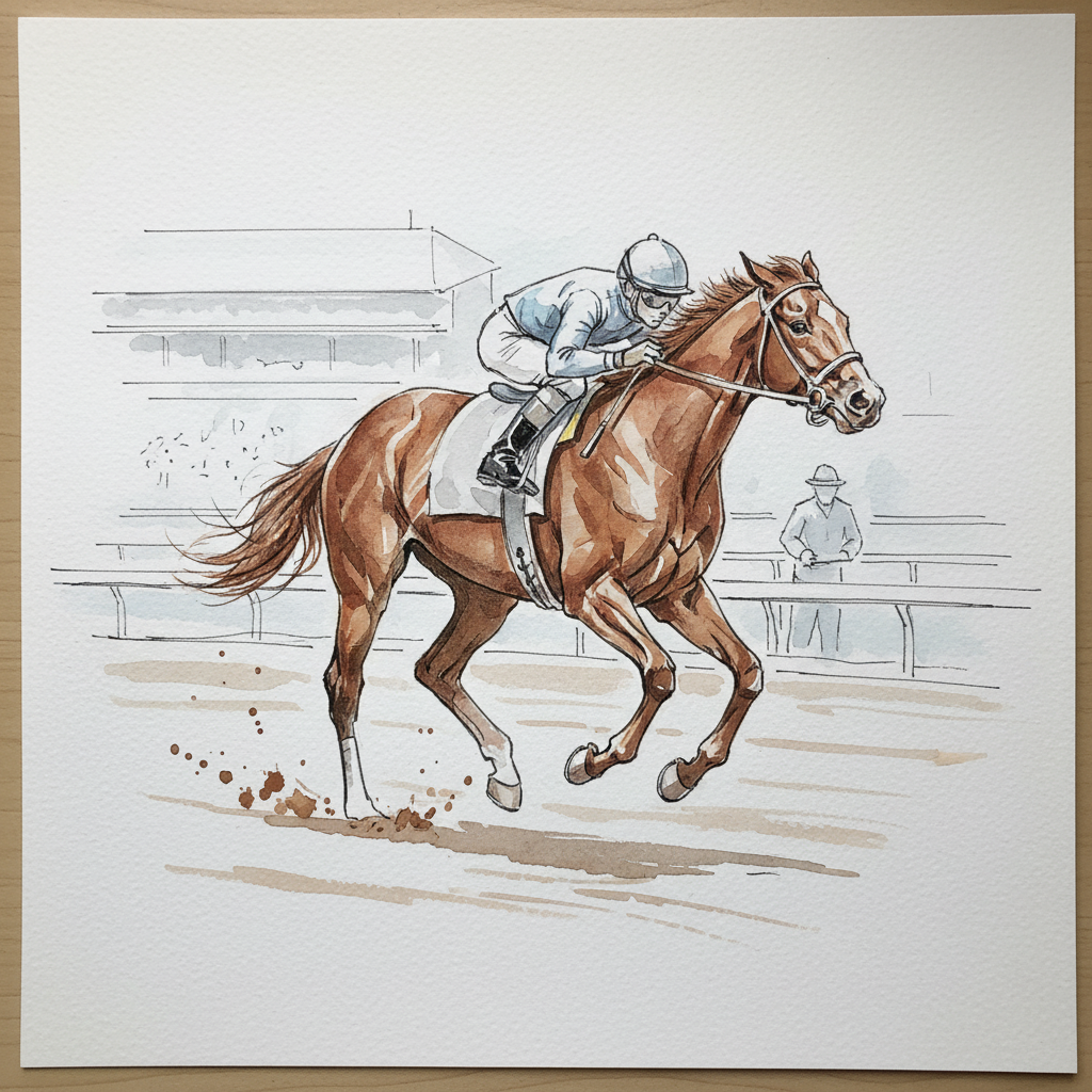 Thoroughbred Loose & airy