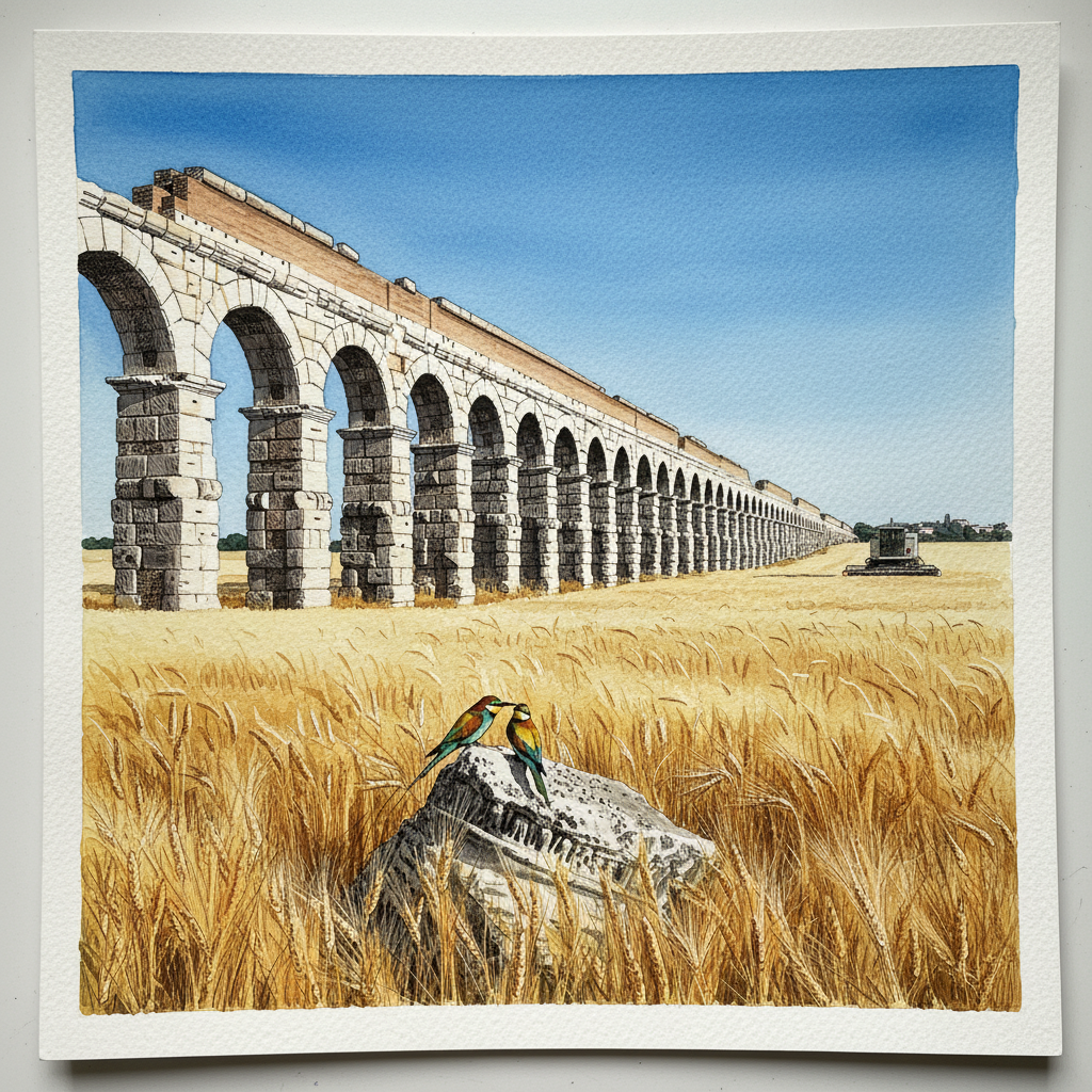 Aqua Claudia in Summer Wheat Tighter & richer