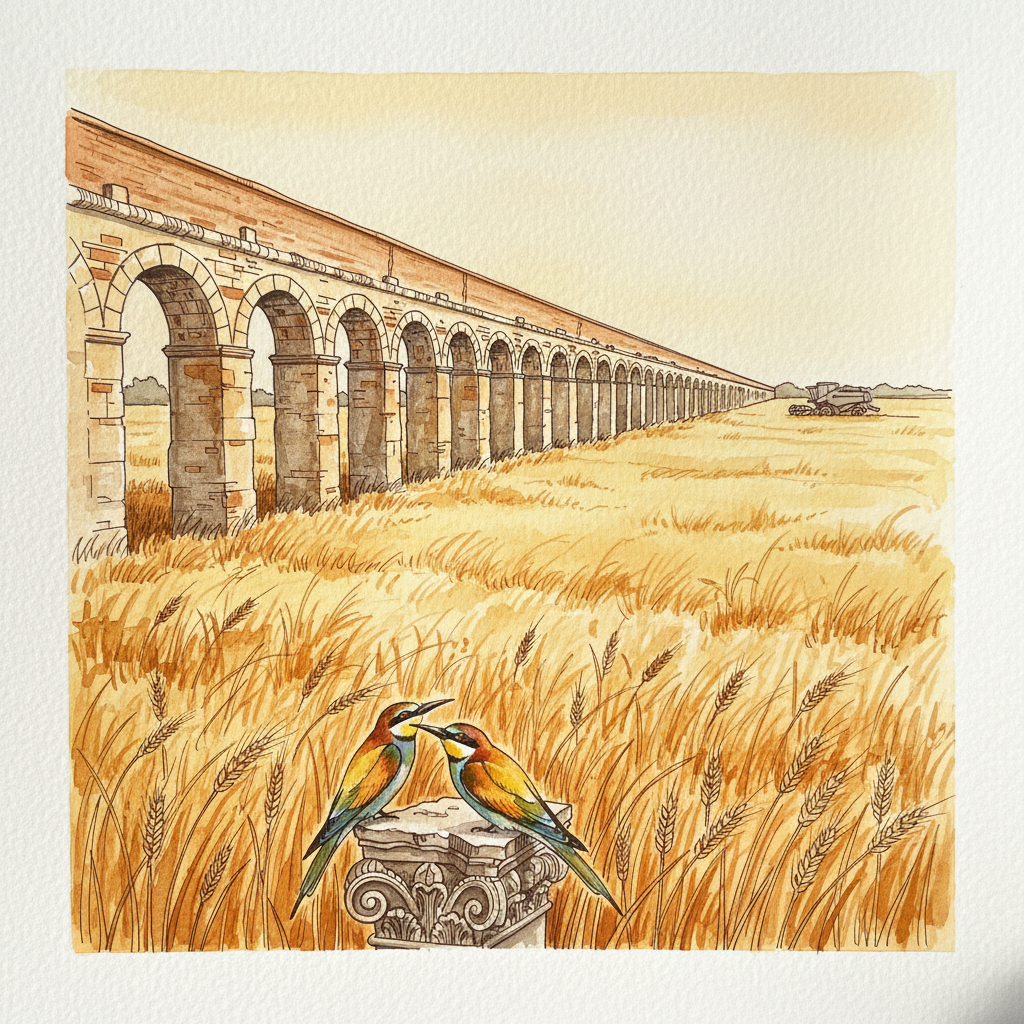 Aqua Claudia in Summer Wheat Alternative interpretation