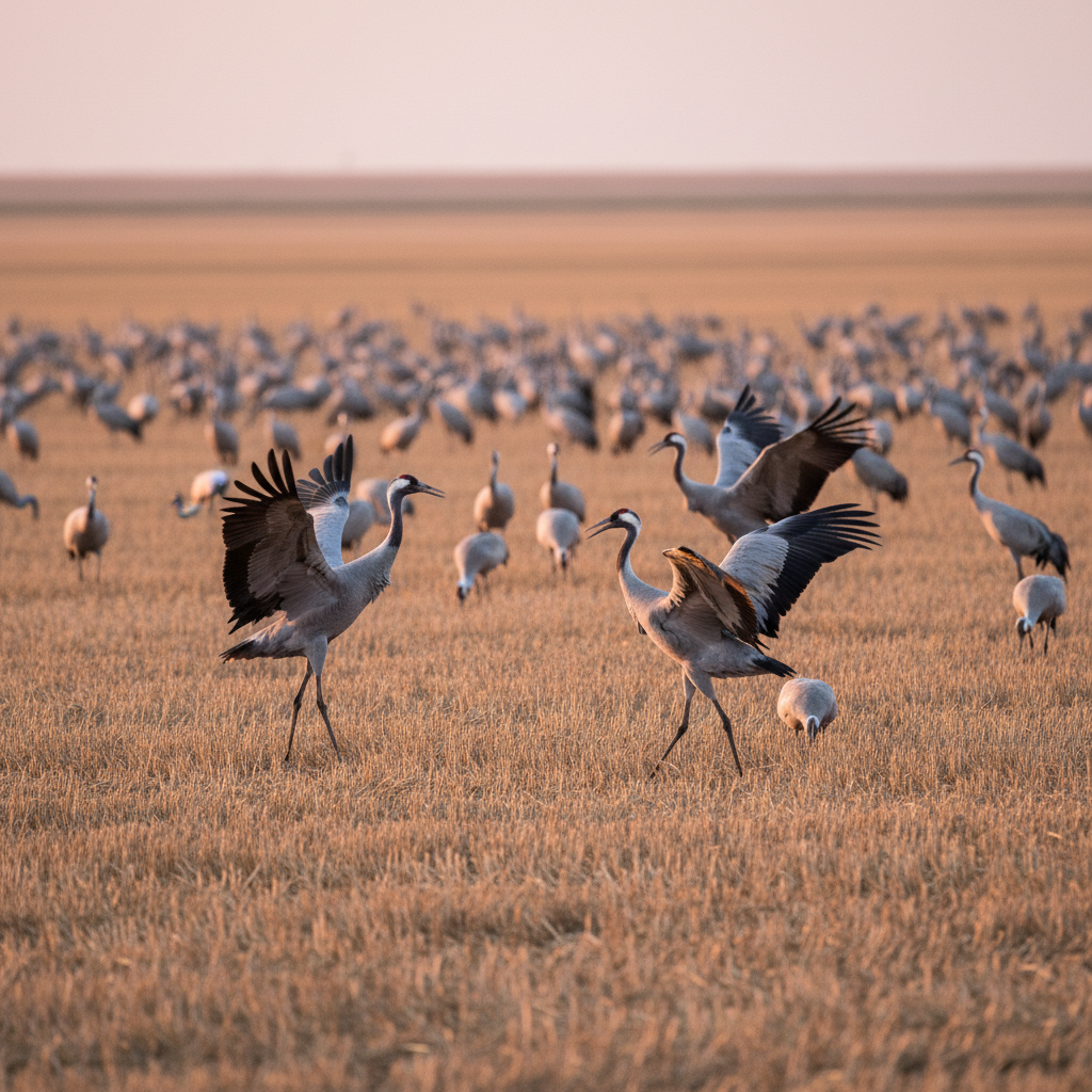 Common crane photo reference
