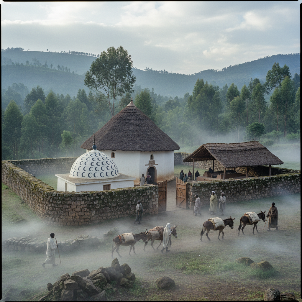 Sheikh Hussein Shrine and Mosque, Bale, Ethiopia photo reference