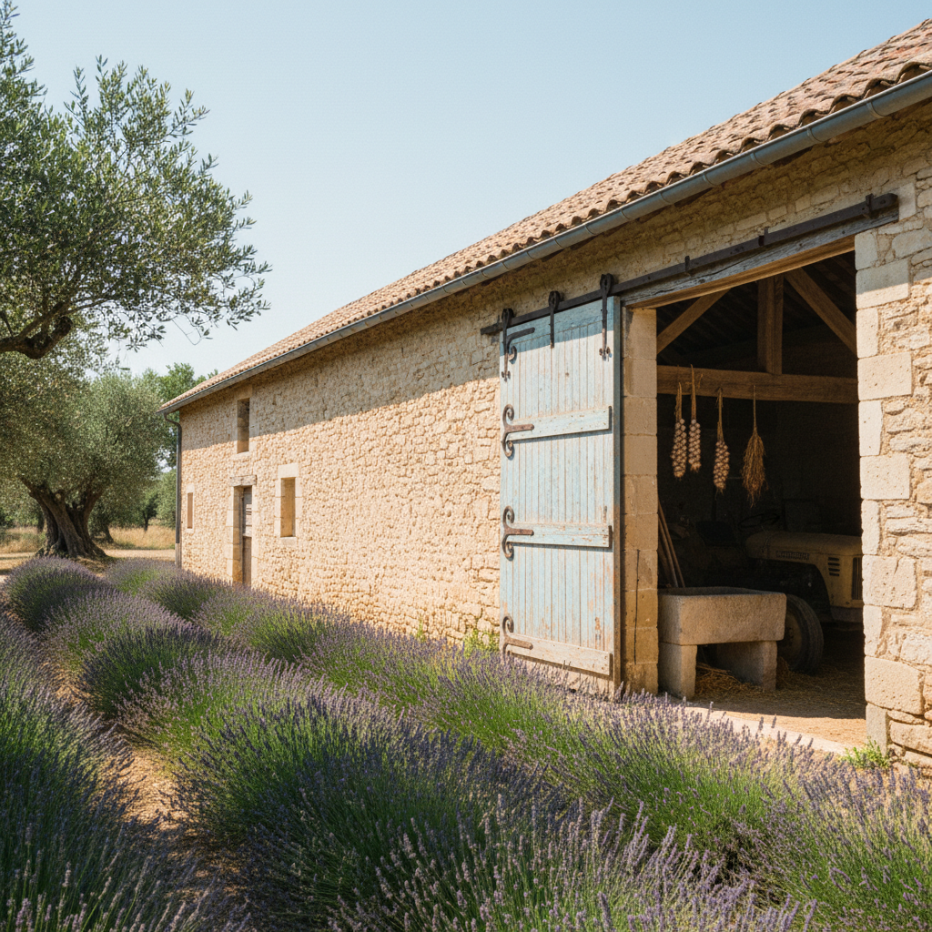 French Long-Barn in Provence photo reference