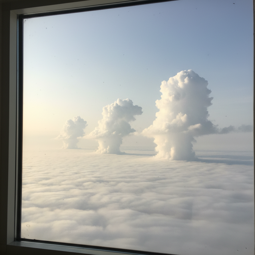 Inversion with Cumulus Building Through photo reference