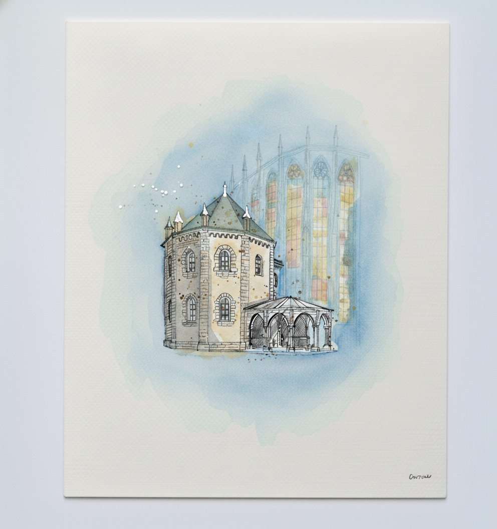 Aachen Cathedral, Aachen, Germany finished