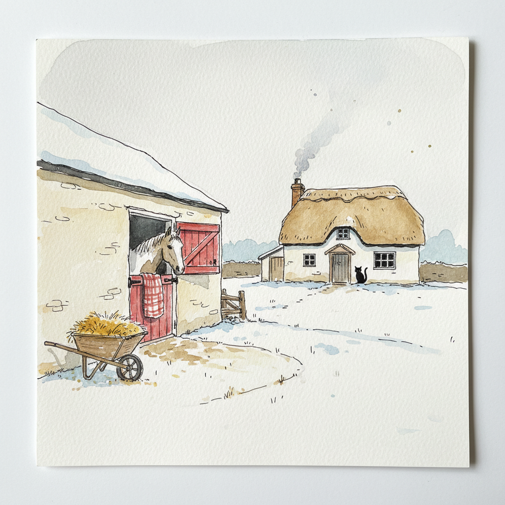 Devon Hill Farm Snowdrift Loose & airy