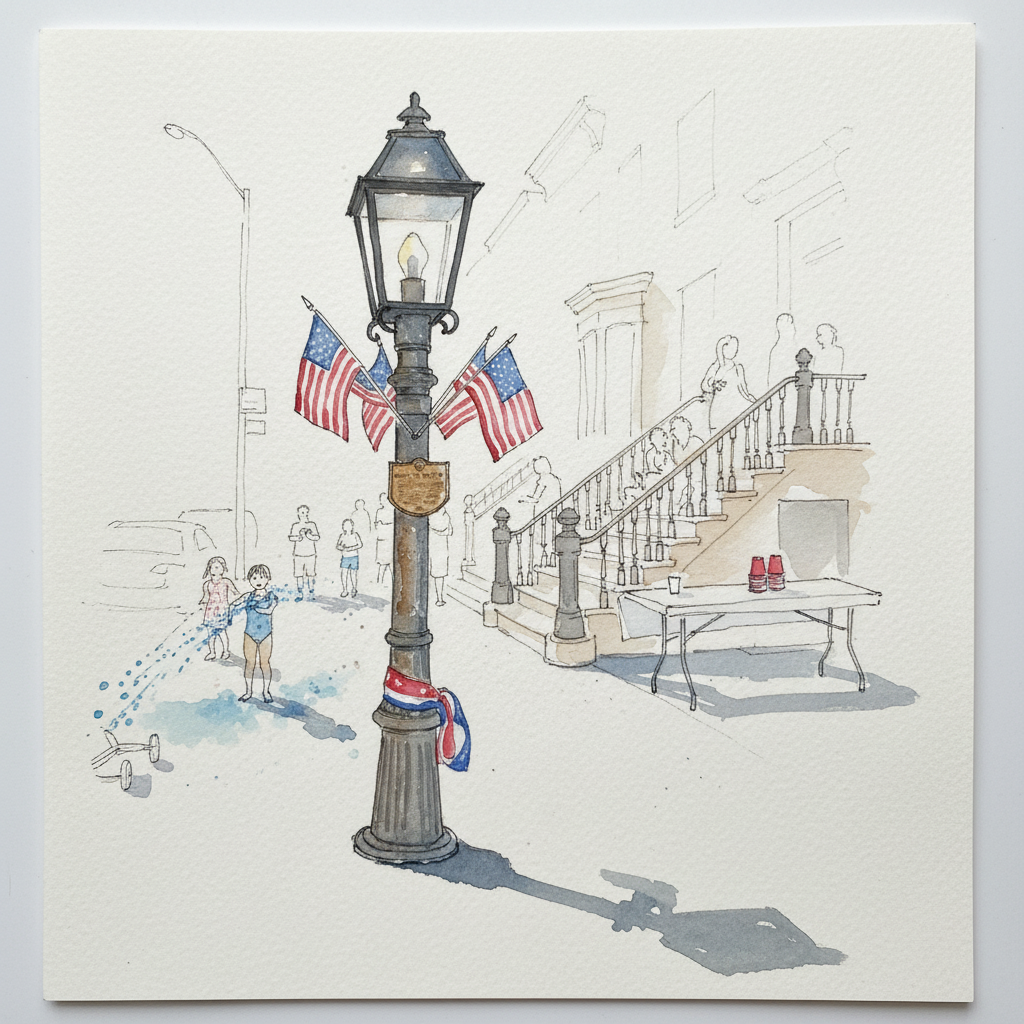 Independence Day, Park Slope Loose & airy