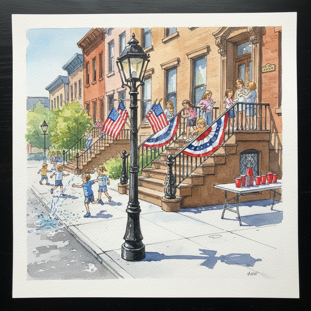 Independence Day, Park Slope Tighter & richer