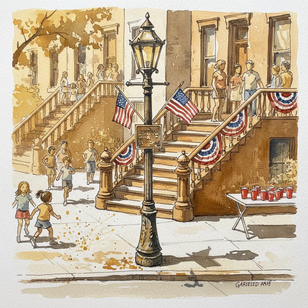 Independence Day, Park Slope Alternative interpretation