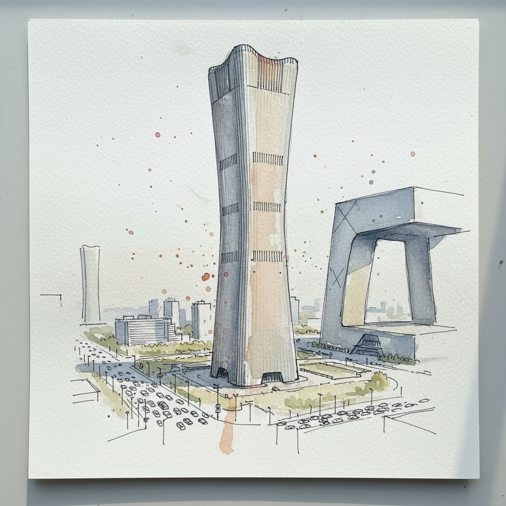 CITIC Tower (China Zun), Beijing, China Loose & airy