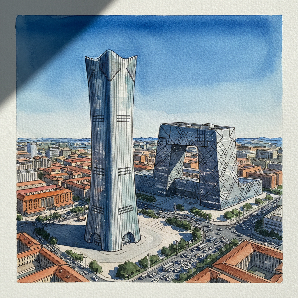 CITIC Tower (China Zun), Beijing, China Tighter & richer