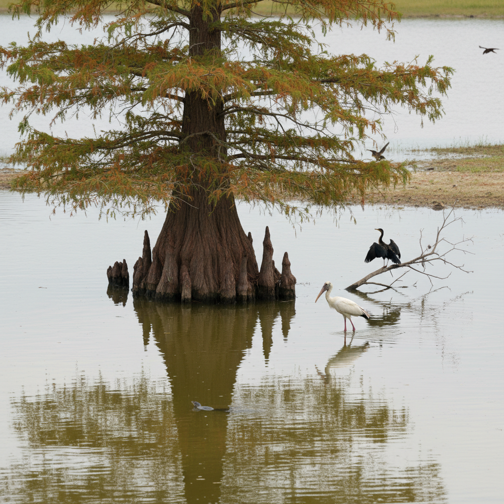 Pond cypress photo reference