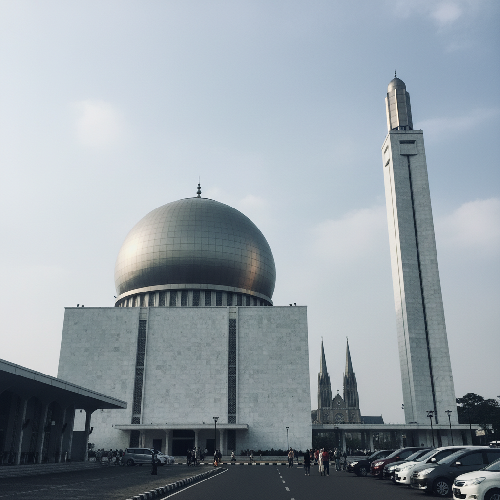 Istiqlal Mosque, Jakarta, Indonesia photo reference