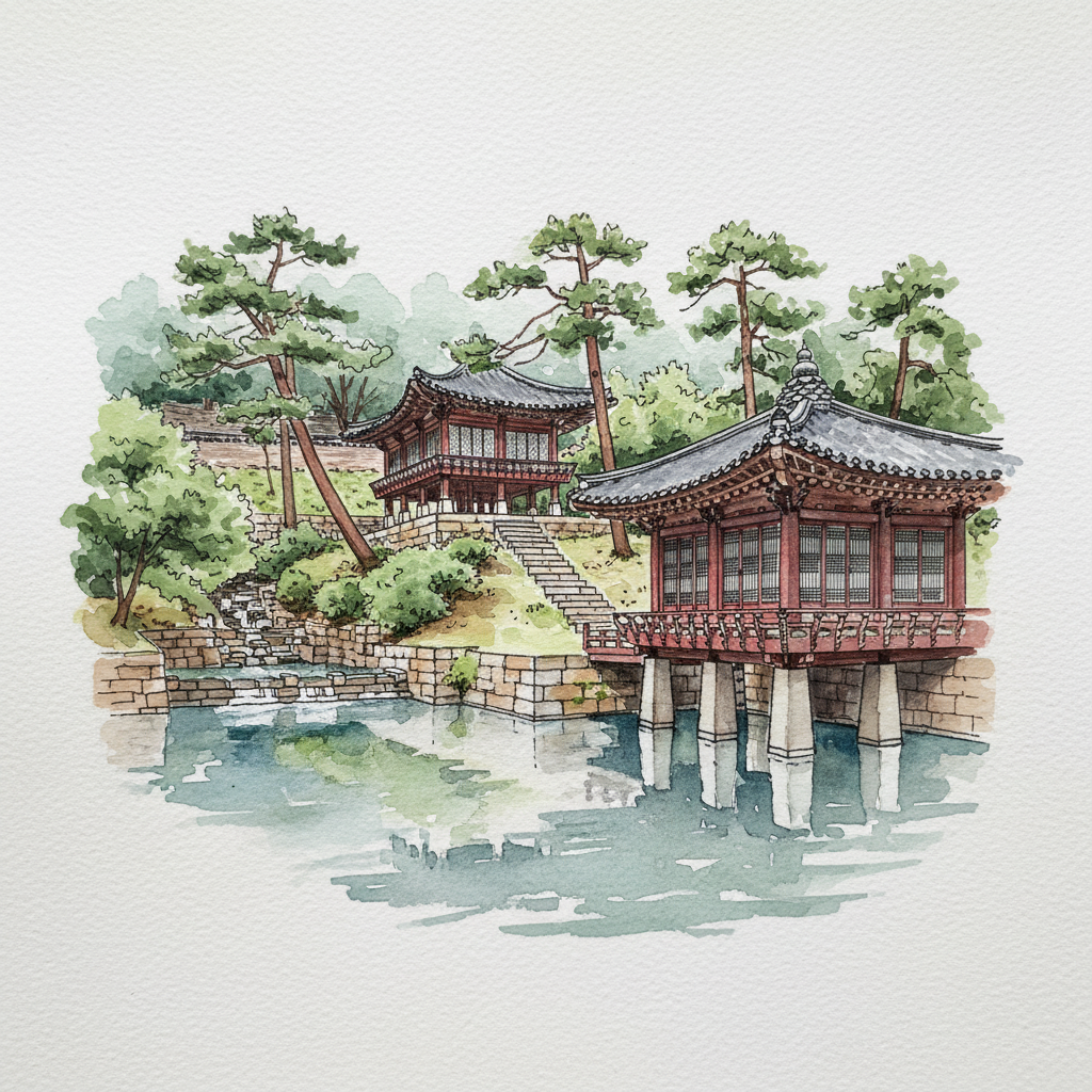 Changdeokgung Huwon Secret Garden, Seoul, South Korea Tighter & richer