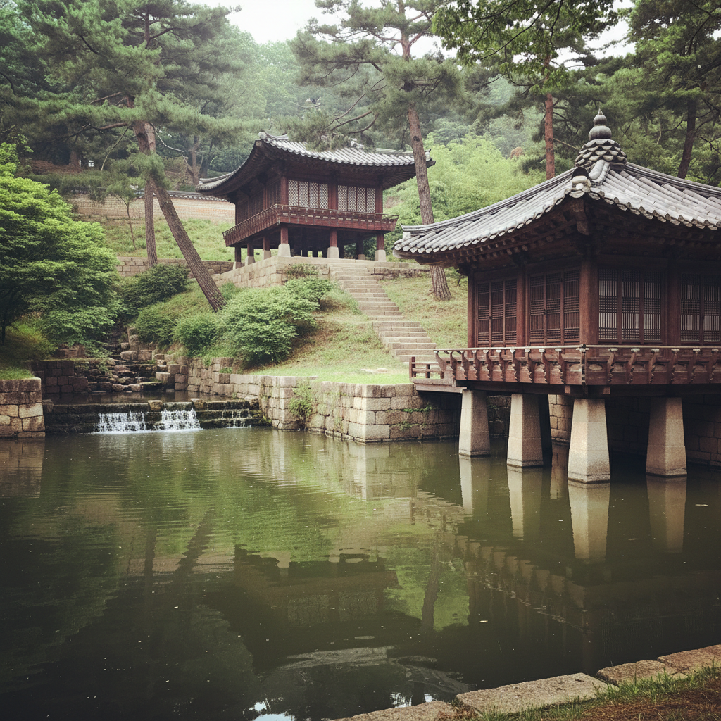 Changdeokgung Huwon Secret Garden, Seoul, South Korea photo reference