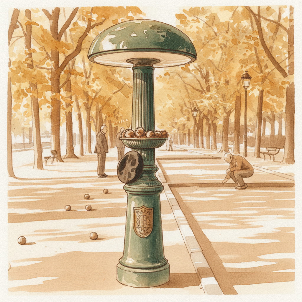 Paris Bois de Vincennes, Sunday Afternoon Alternative interpretation