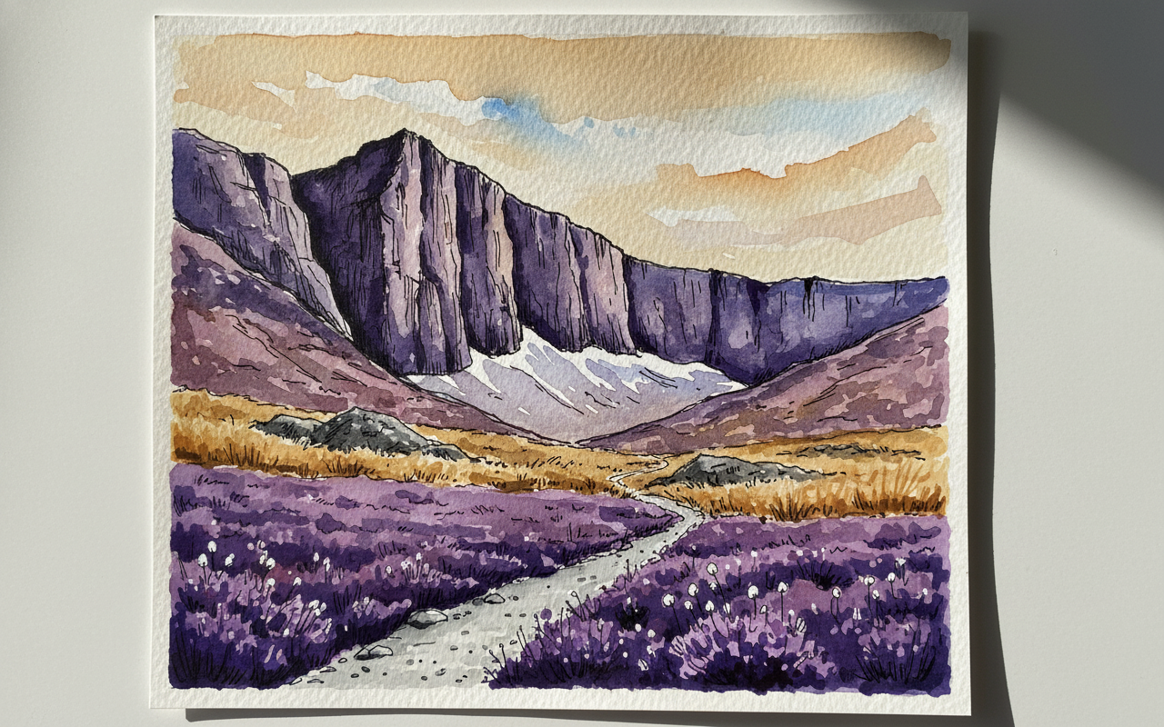 Lochnagar from Glen Muick, Cairngorms Alternative interpretation