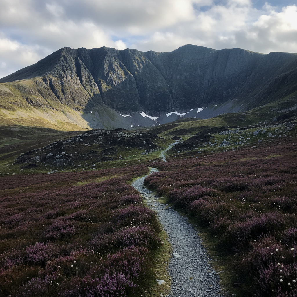 Lochnagar from Glen Muick, Cairngorms photo reference