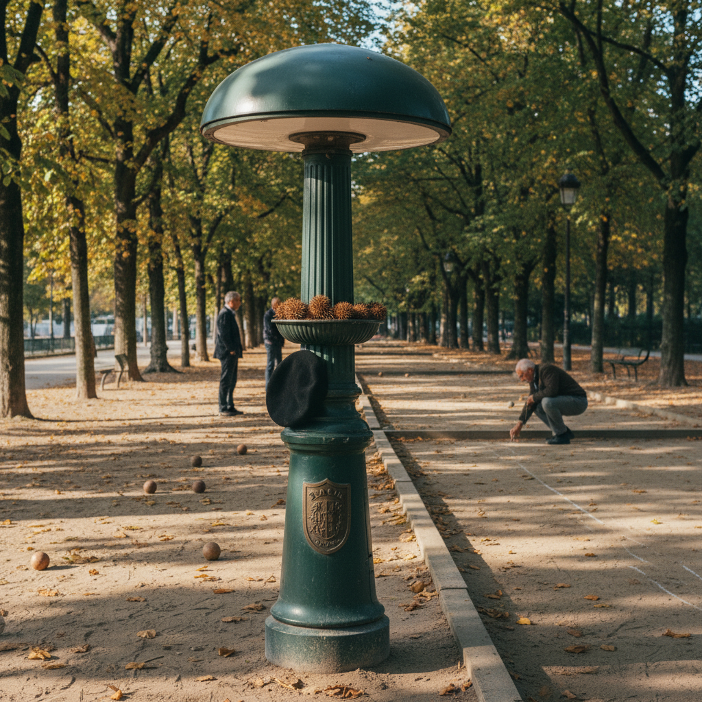 Paris Bois de Vincennes, Sunday Afternoon photo reference