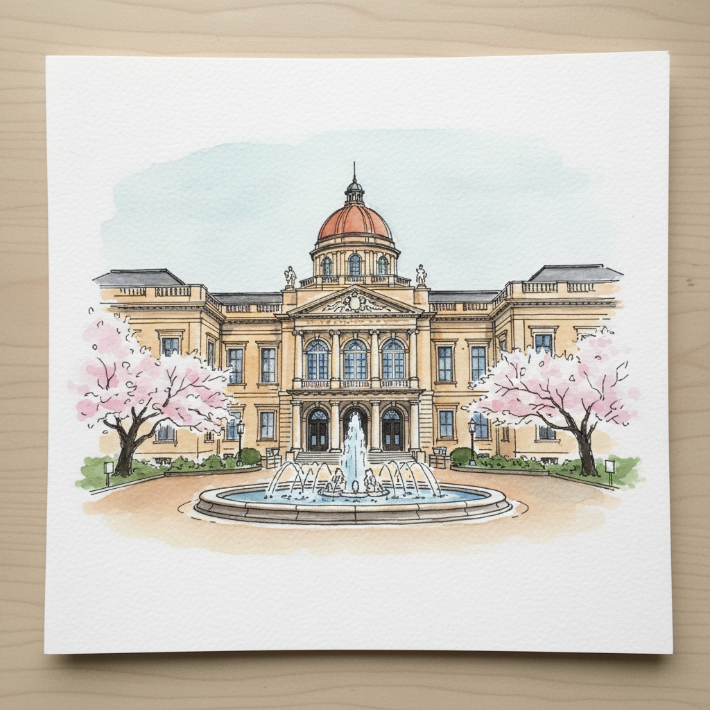 Akasaka Palace (State Guest House), Tokyo, Japan Loose & airy