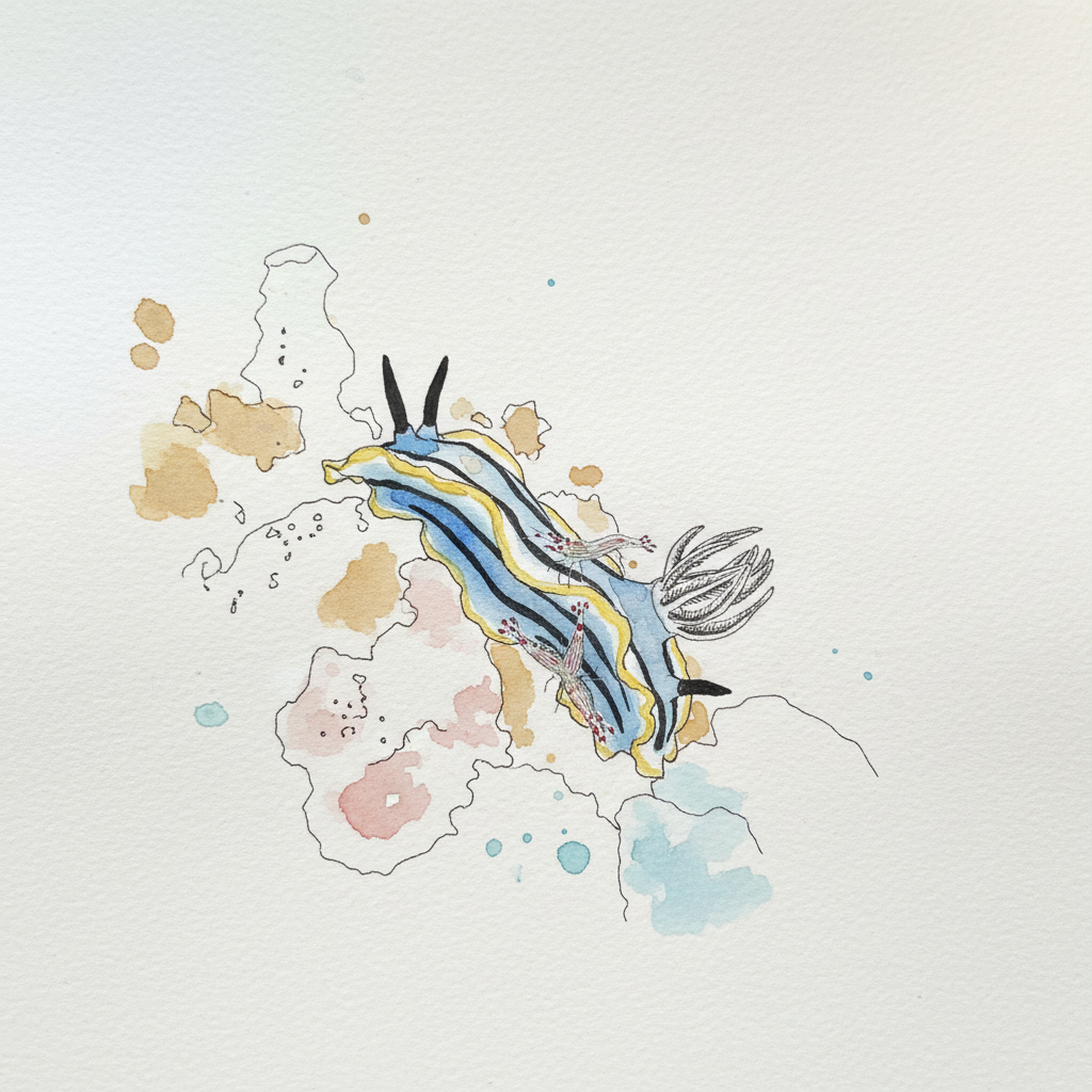 Chromodoris (sea goddess) Loose & airy