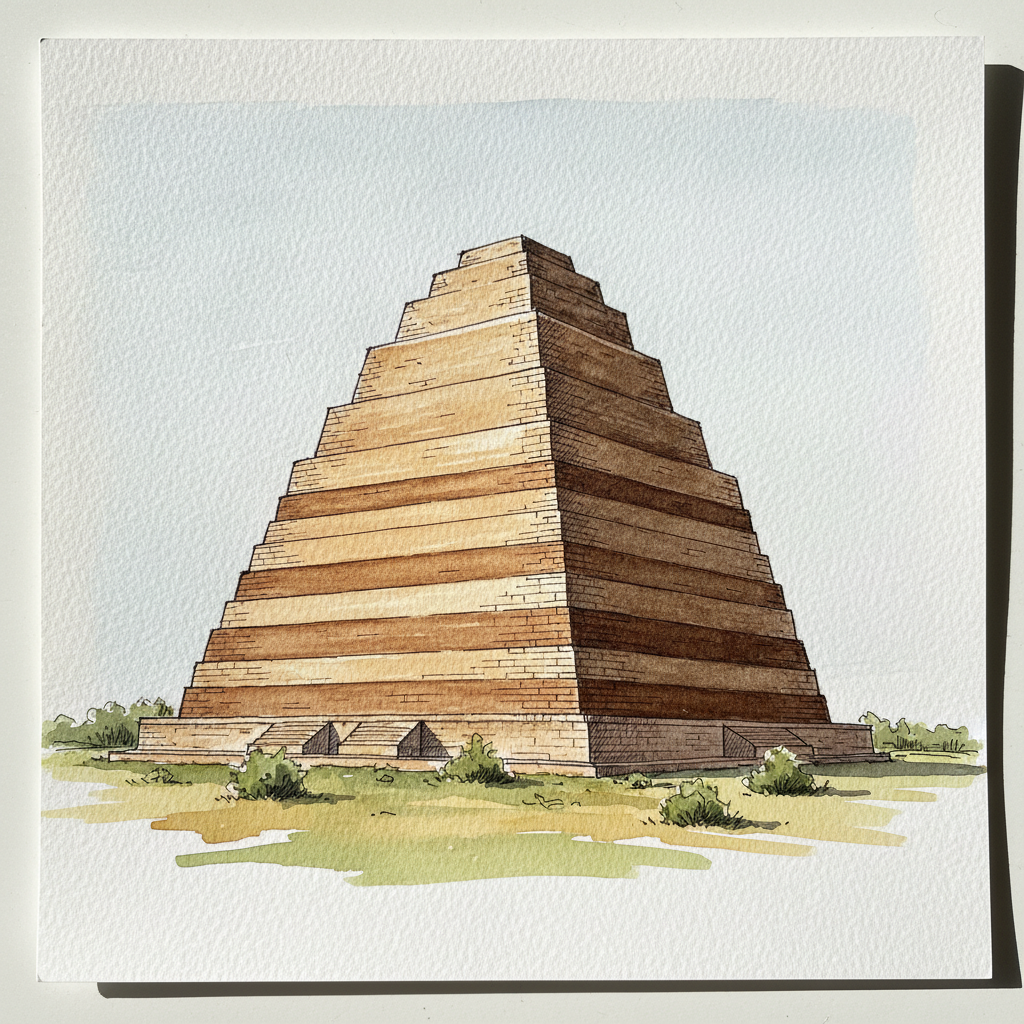 Aqar Quf Ziggurat, Baghdad Governorate, Iraq Tighter & richer