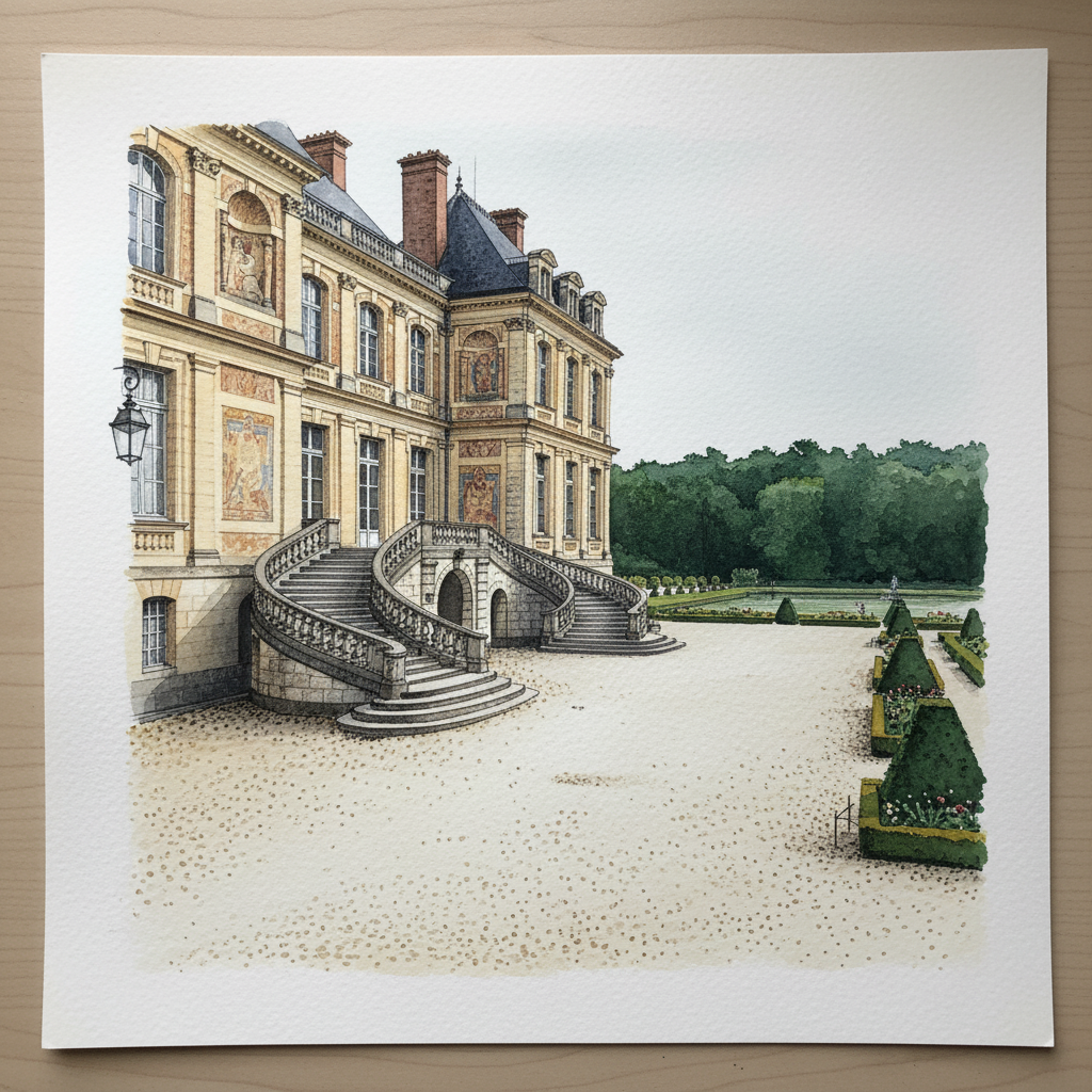 Château de Fontainebleau, Fontainebleau, France Tighter & richer