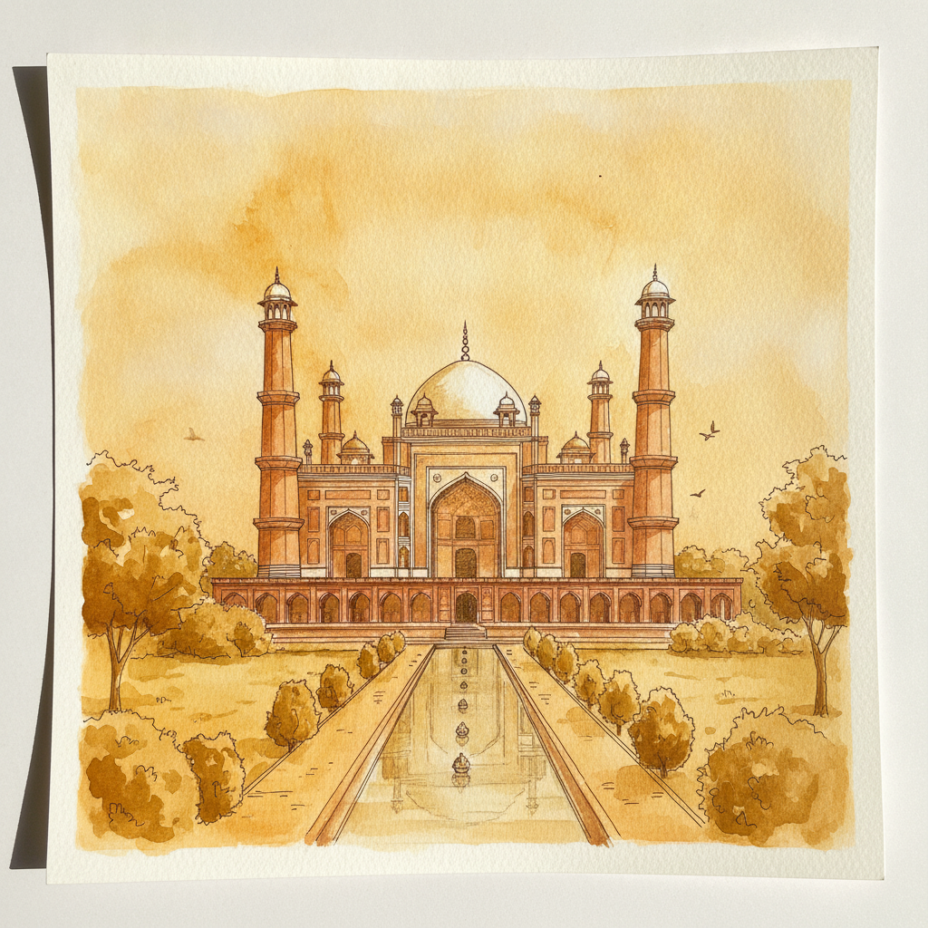 Tomb of Jahangir, Lahore, Pakistan Alternative interpretation