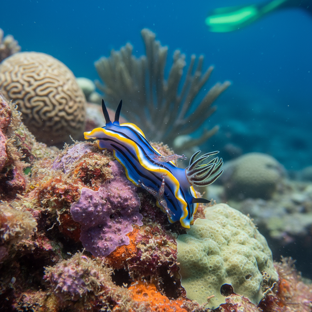 Chromodoris (sea goddess) photo reference
