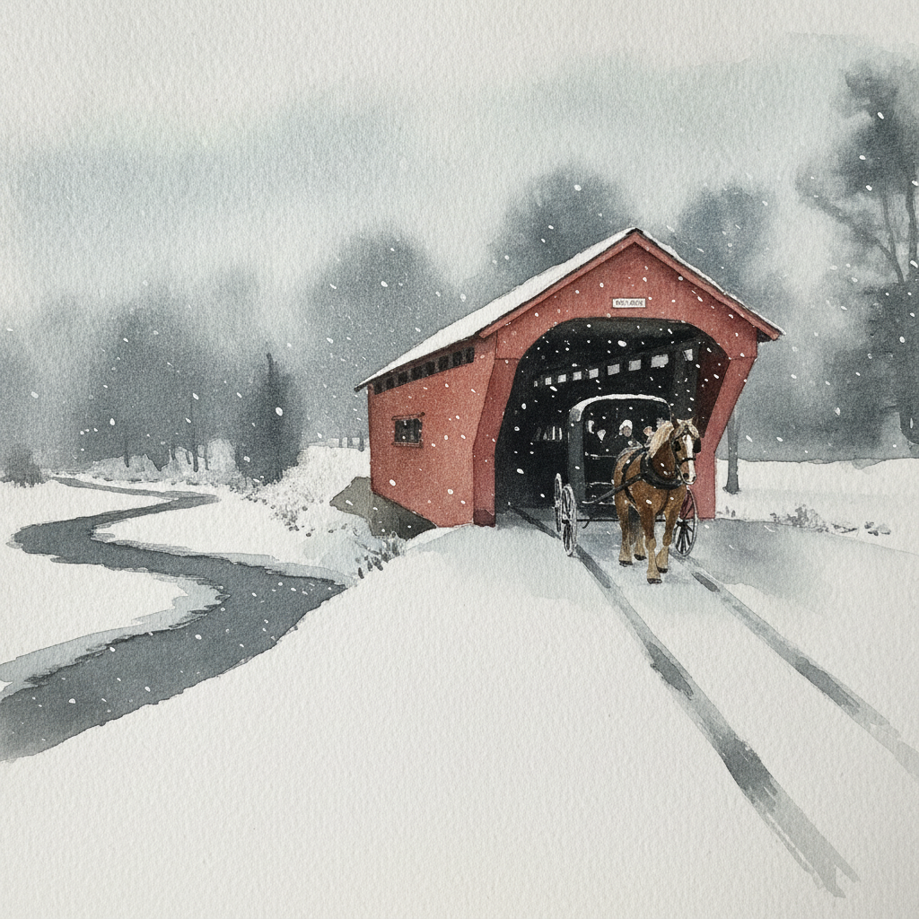 Pennsylvania Snowstorm, Lancaster County example 1