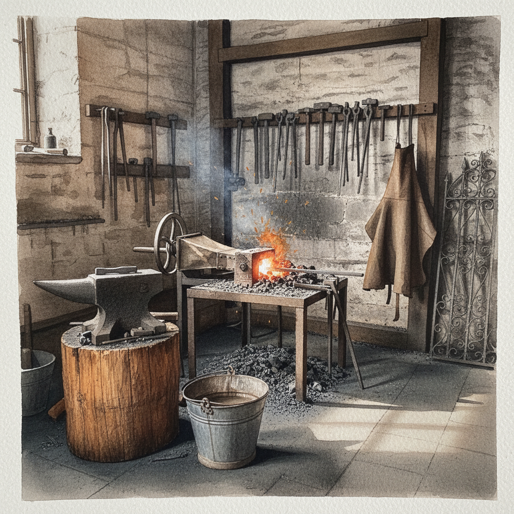 Blacksmith forge Tighter & richer