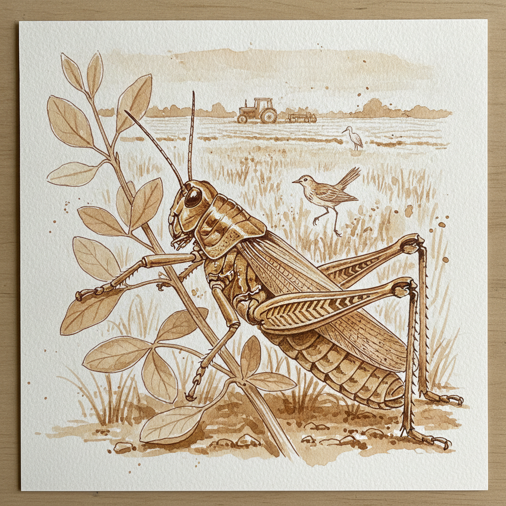 Differential grasshopper Alternative interpretation