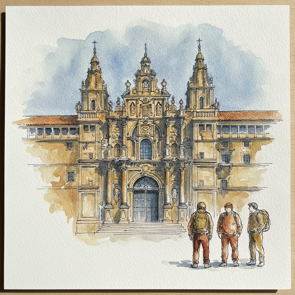Hostal de los Reyes Católicos, Santiago de Compostela, Spain example 1