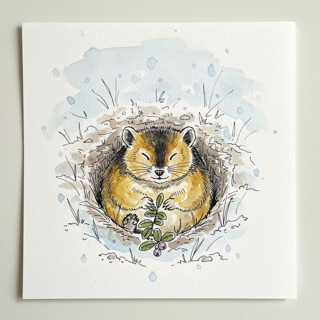 Norway lemming Loose & airy