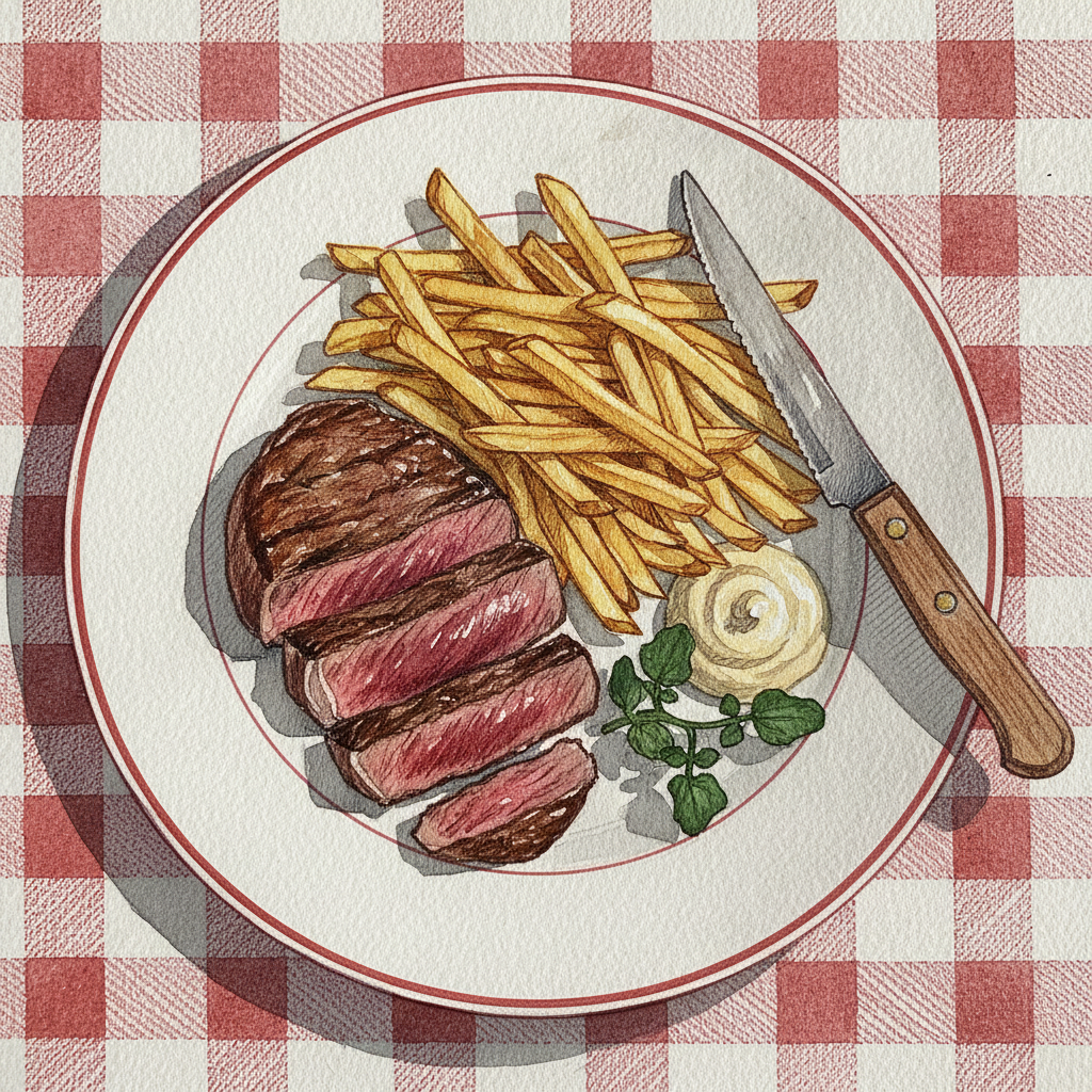 French Steak Frites example 1