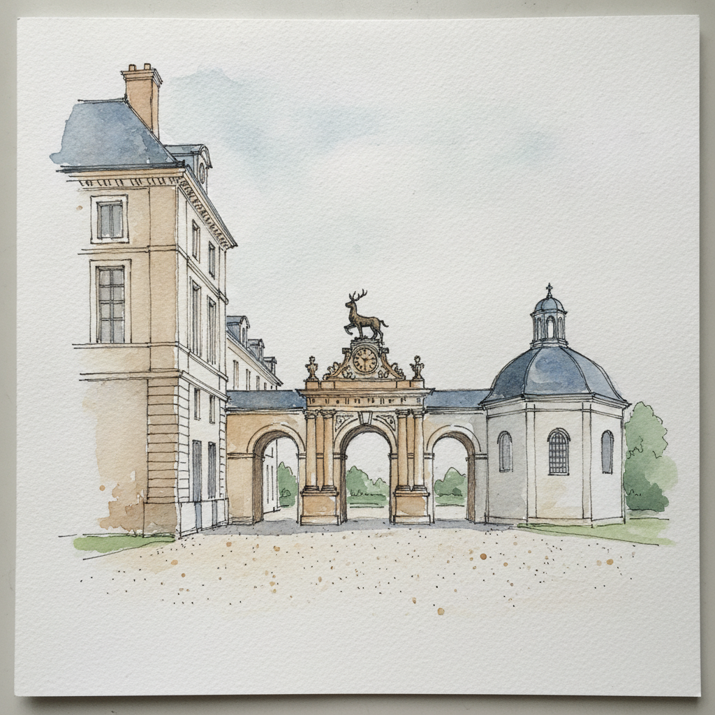Château d'Anet, Anet, France Loose & airy